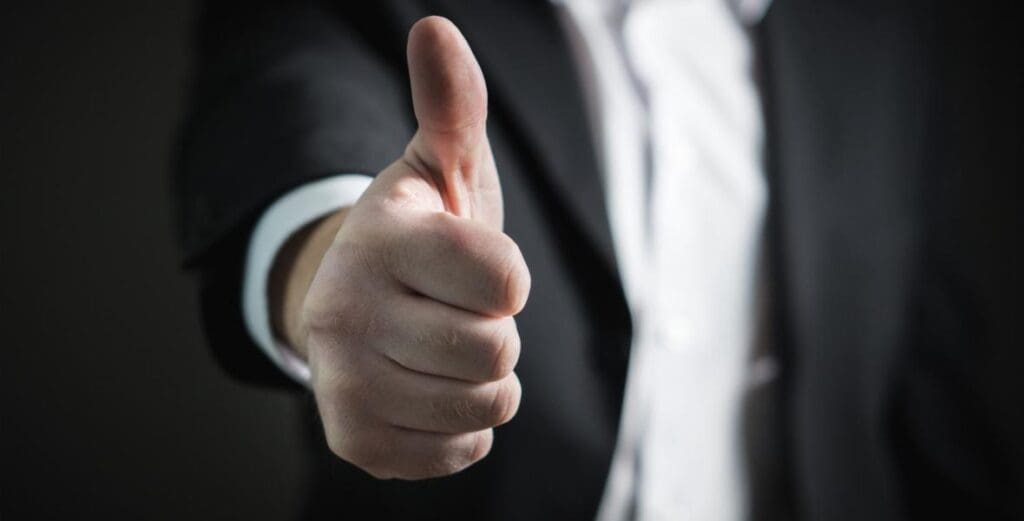 thumbs up