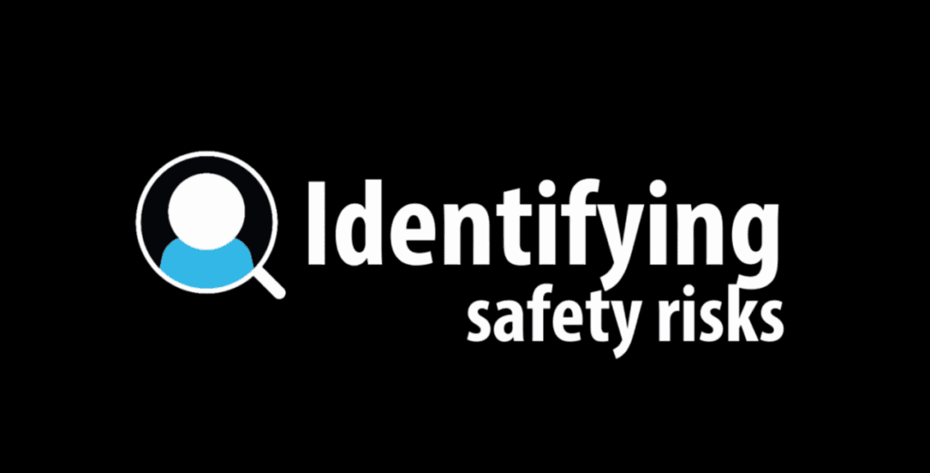 identifying safety risks graphic