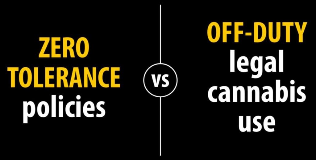 Zero tolerance policies graphic