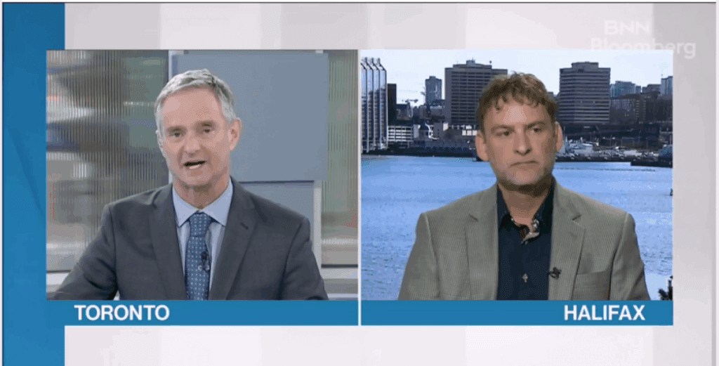 Bloomberg interview screenshot