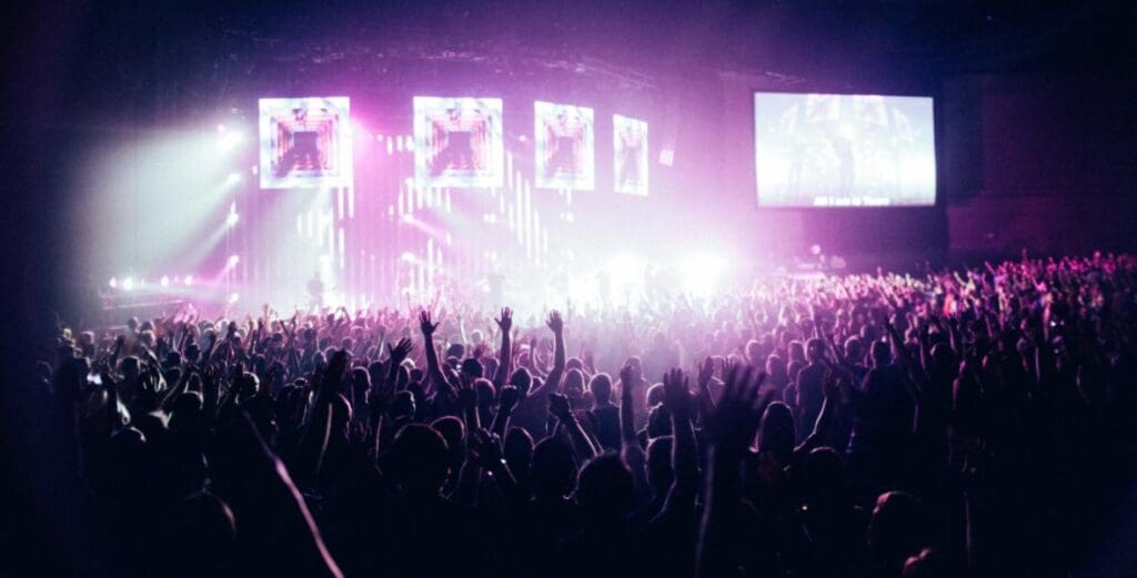 audience at concert