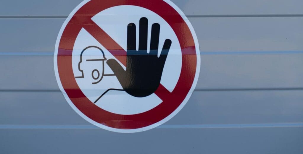 stop sign