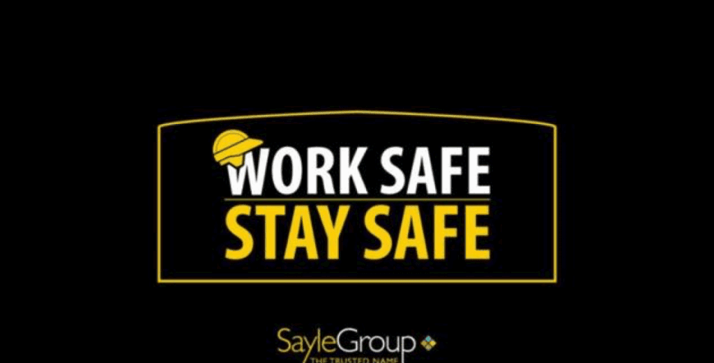Work Safe Stay Safe badge